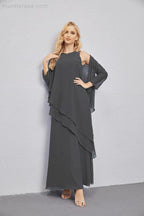 Mother of Bride Dresses with Open Front Lightweight Cardigan Formal Prom Gown  28081