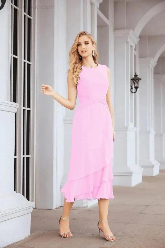 Sunnderly Two-Piece A-line Mother of The Bride Dress Formal Party Gown Dress SY28072