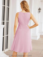 Sunnderly Mother of The Bride Dresses Prom Dress Casual Pleated Dress  SY28065