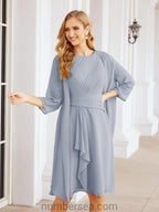 Sunnderly Mother of The Bride Dresses Prom Dress Casual Pleated Dress  SY28065