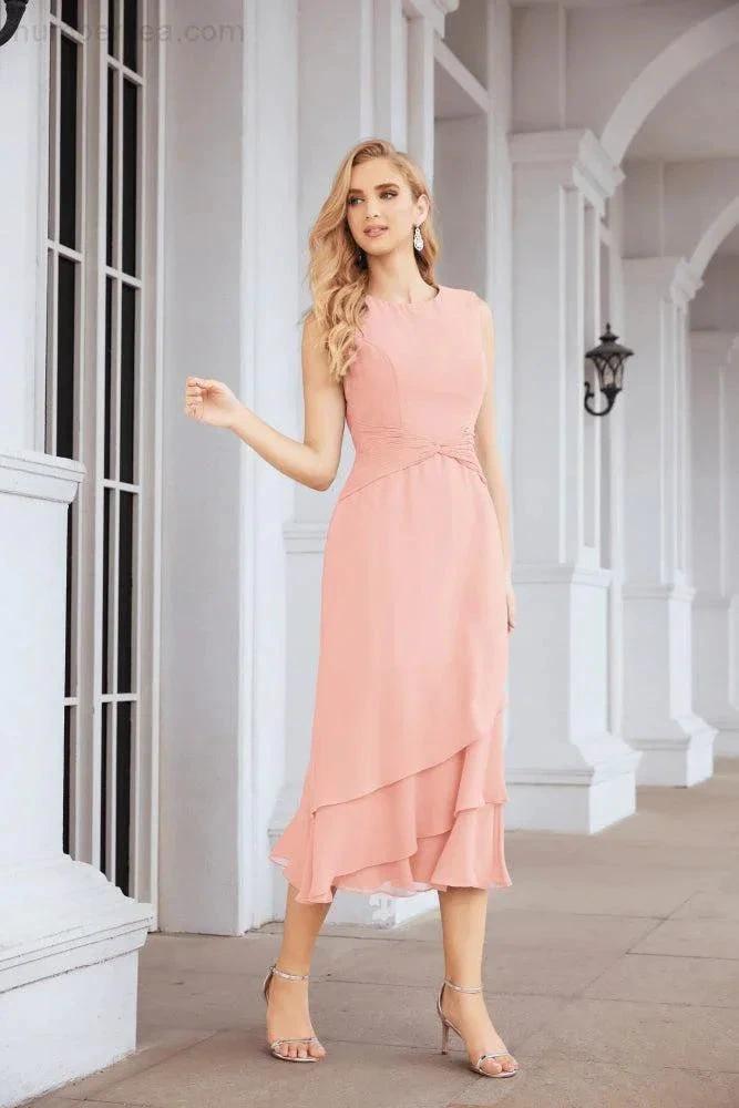 Sunnderly Two-Piece A-line Mother of The Bride Dress Formal Party Gown Dress SY28072