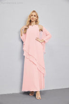 Mother of Bride Dresses with Open Front Lightweight Cardigan Formal Prom Gown  28081