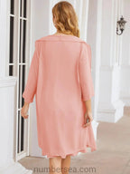 Sunnderly Mother of The Bride Dresses Prom Dress Casual Pleated Dress  SY28065