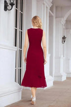 Sunnderly Two-Piece A-line Mother of The Bride Dress Formal Party Gown Dress SY28072