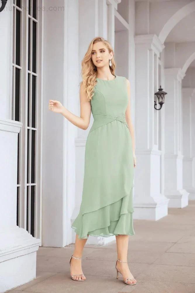 Sunnderly Two-Piece A-line Mother of The Bride Dress Formal Party Gown Dress SY28072