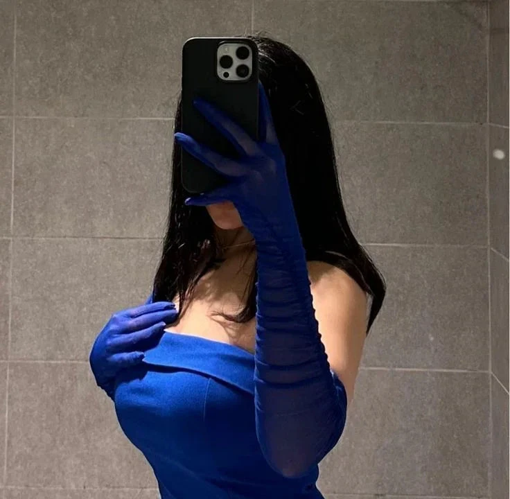 Royal Blue Strapless Mini Homecoming Dress Sexy Royal Blue Dress Y2501