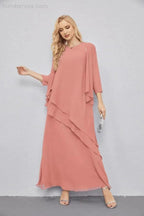 Mother of Bride Dresses with Open Front Lightweight Cardigan Formal Prom Gown  28081