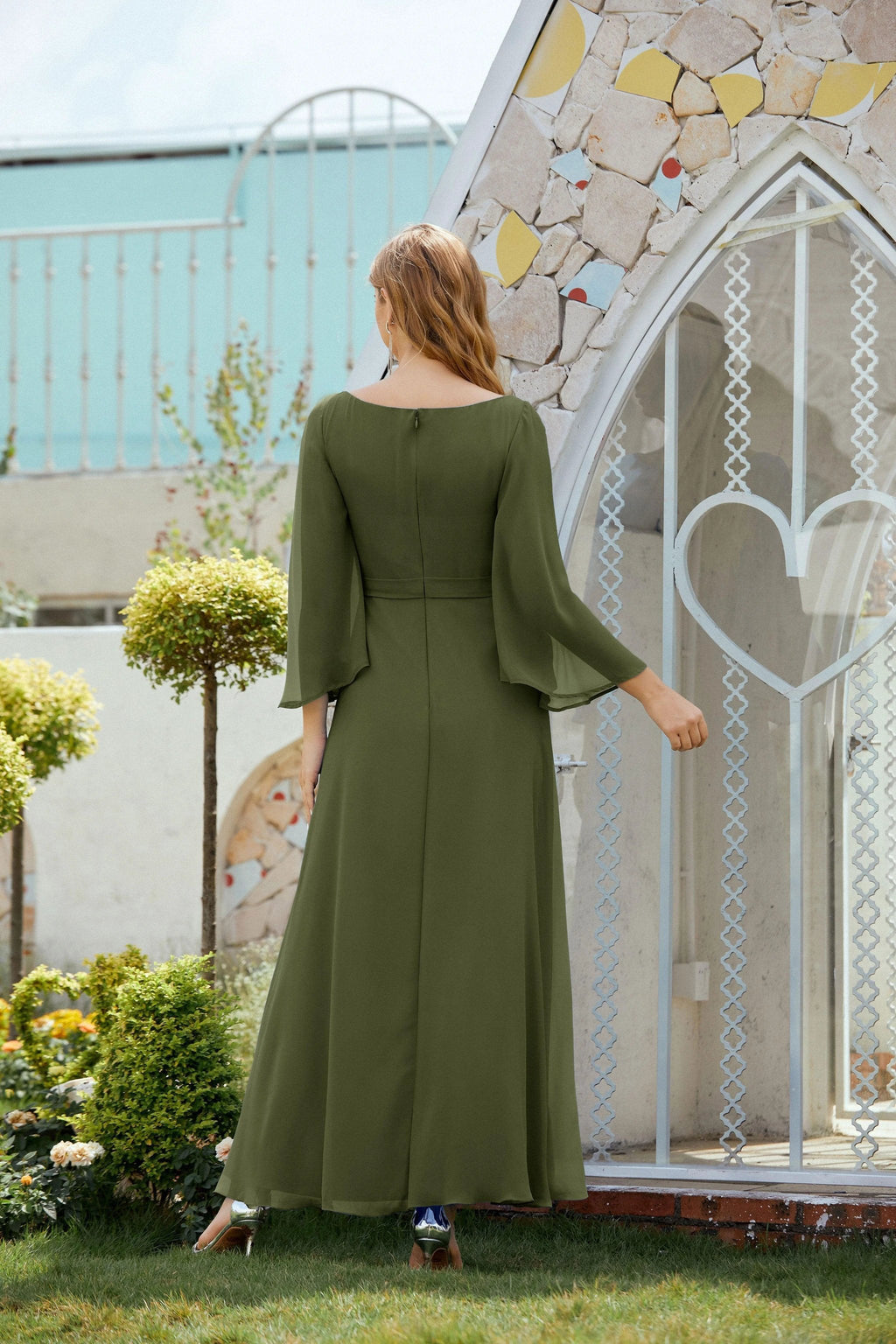 Sunnderly Mother of The Bride Dresses Formal Prom Dress for Wedding Guest SY28012