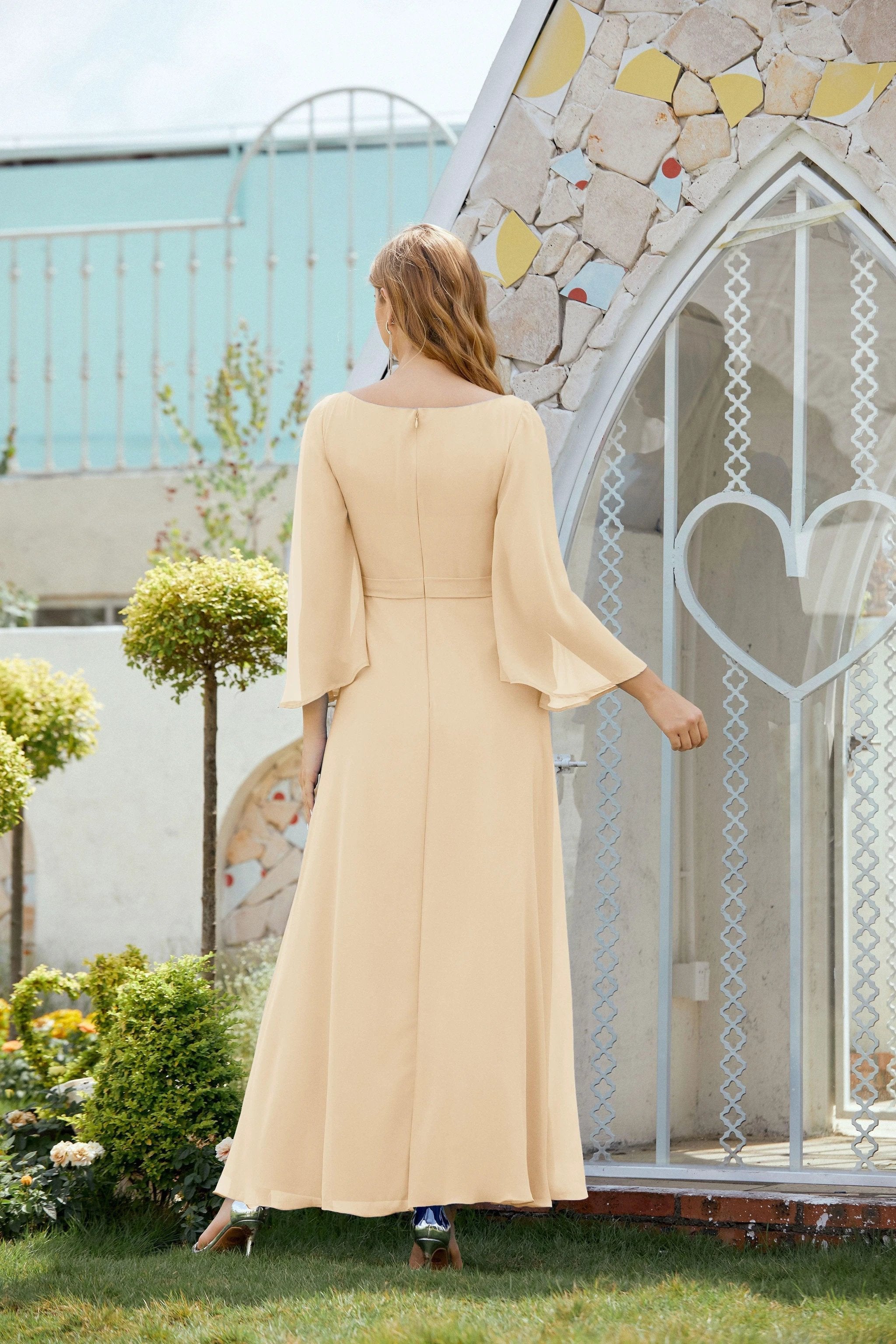 Sunnderly Mother of The Bride Dresses Formal Prom Dress for Wedding Guest SY28012