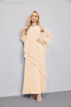 Mother of Bride Dresses with Open Front Lightweight Cardigan Formal Prom Gown  28081