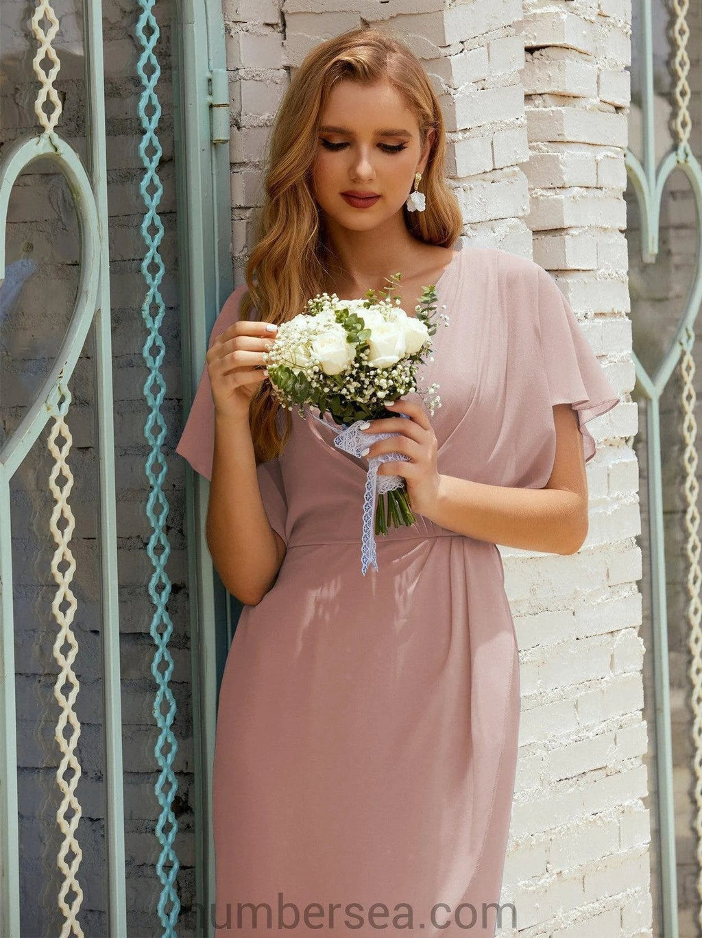 Homecoming Dresses Knee Length Sleeveless Prom Gowns 28021