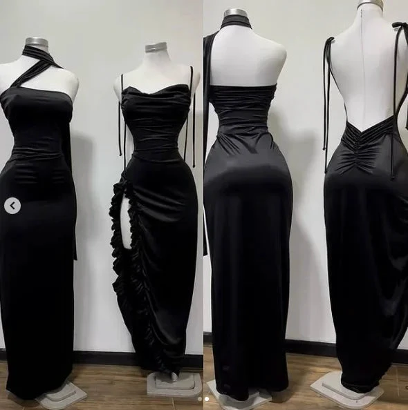Black Sexy Sheath Prom Dress Evening Dress Y8270
