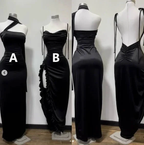 Black Sexy Sheath Prom Dress Evening Dress Y8270