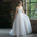 Elegant Spaghetti Straps Backless Pleat Sweetheart Sexy Wedding Dress Robe De Mariee Sofuge Boho Dubai Arabic Abiti Da Sposa