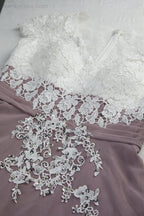 Lace Chiffon Lace Bridesmaid Dress Prom Dress PartyGown  28120