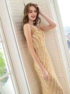 Boutique evening dresses Luxury Party Dress straps mermaid sexy elegant Prom dress