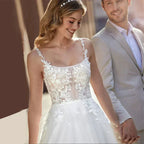 Luxury Lace Off Shoulder Sleeveless Women Mermaid Open Back Wedding Dresses 2025 Bridal Gowns Applqiues Spaghetti Straps Sexy