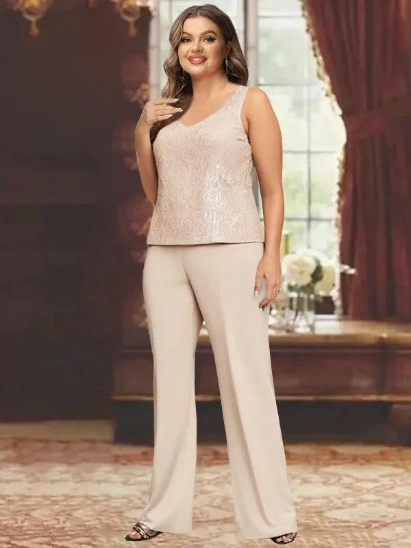 Chiffon Mother of the Bride Pantsuits with Jacket