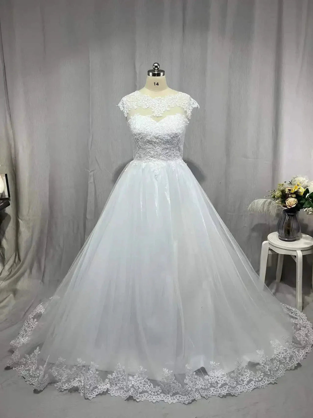 MYYBLE Real Photo Backless Cap Sleeves Bohemian Modern Wedding Dresses 2022 Plus Size Custom Made Vestido De Noiva Wedding Dress