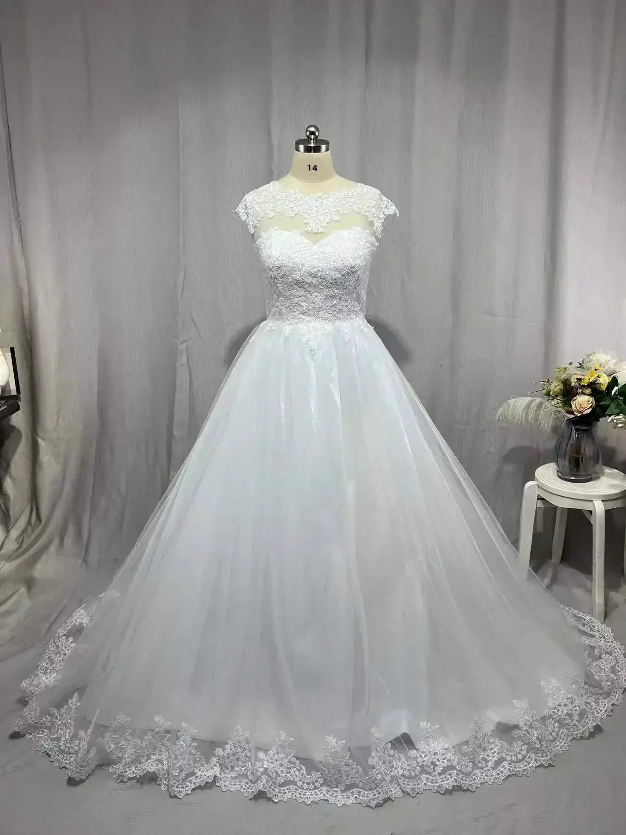 MYYBLE Real Photo Backless Cap Sleeves Bohemian Modern Wedding Dresses 2022 Plus Size Custom Made Vestido De Noiva Wedding Dress