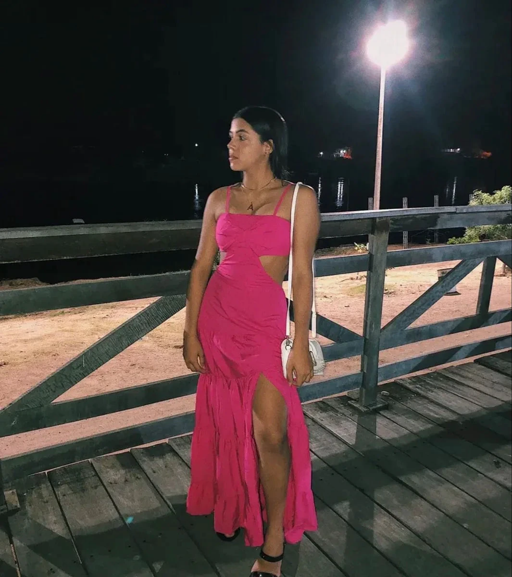 Classy Sheath Evening Dress With Split Gala Dress Y5173
