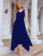 Sunnderly Chiffon Plus Size Mother of Bride Dresses with Jacket Formal Dresses for Wedding SY28073