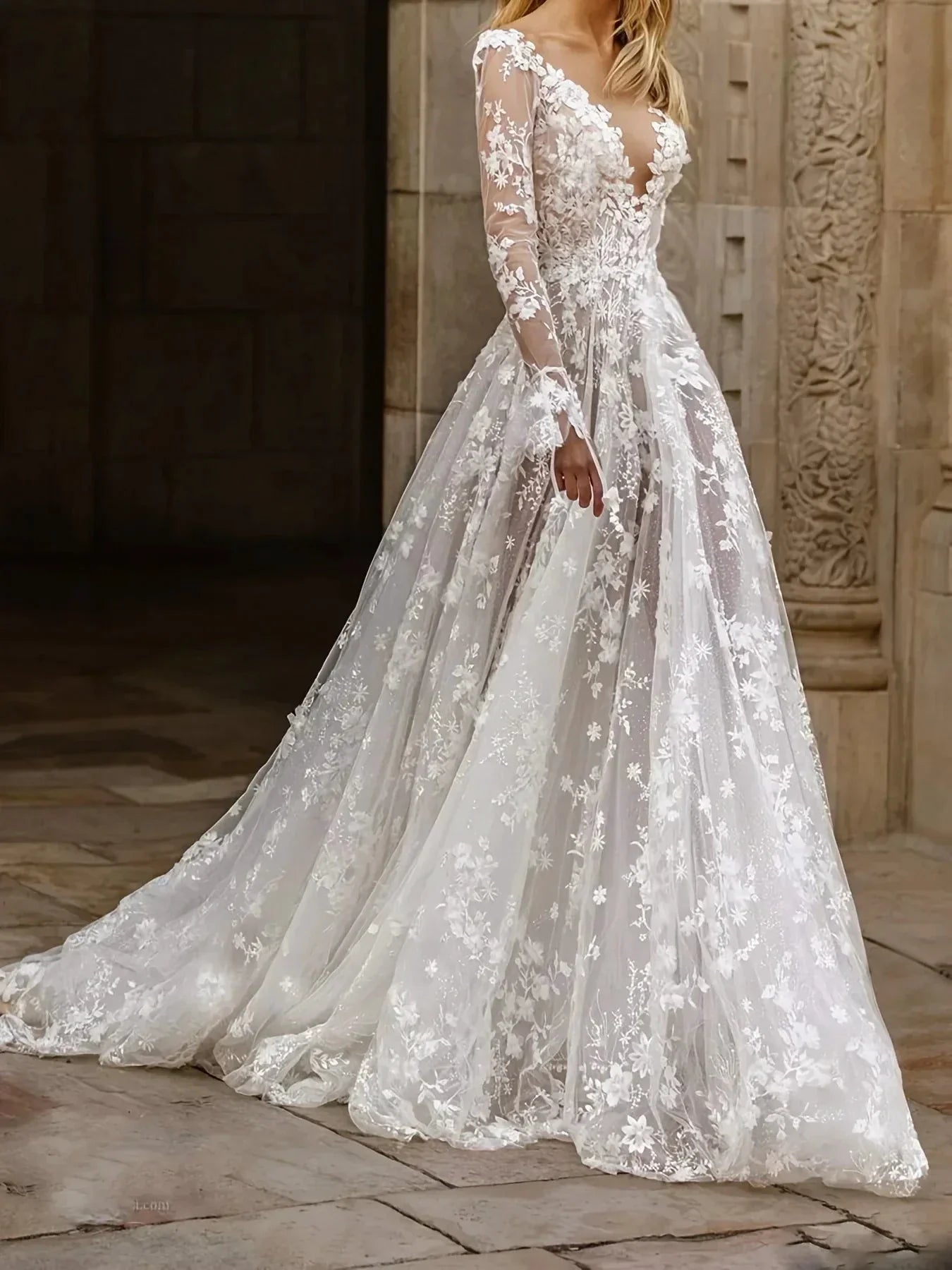 Sexy Bride Robe Lace White Backless Wedding Evening Dress Elegant Low Cut Deep V Neck Stretchy Satin Maxi Mermaid Celebrity Gown