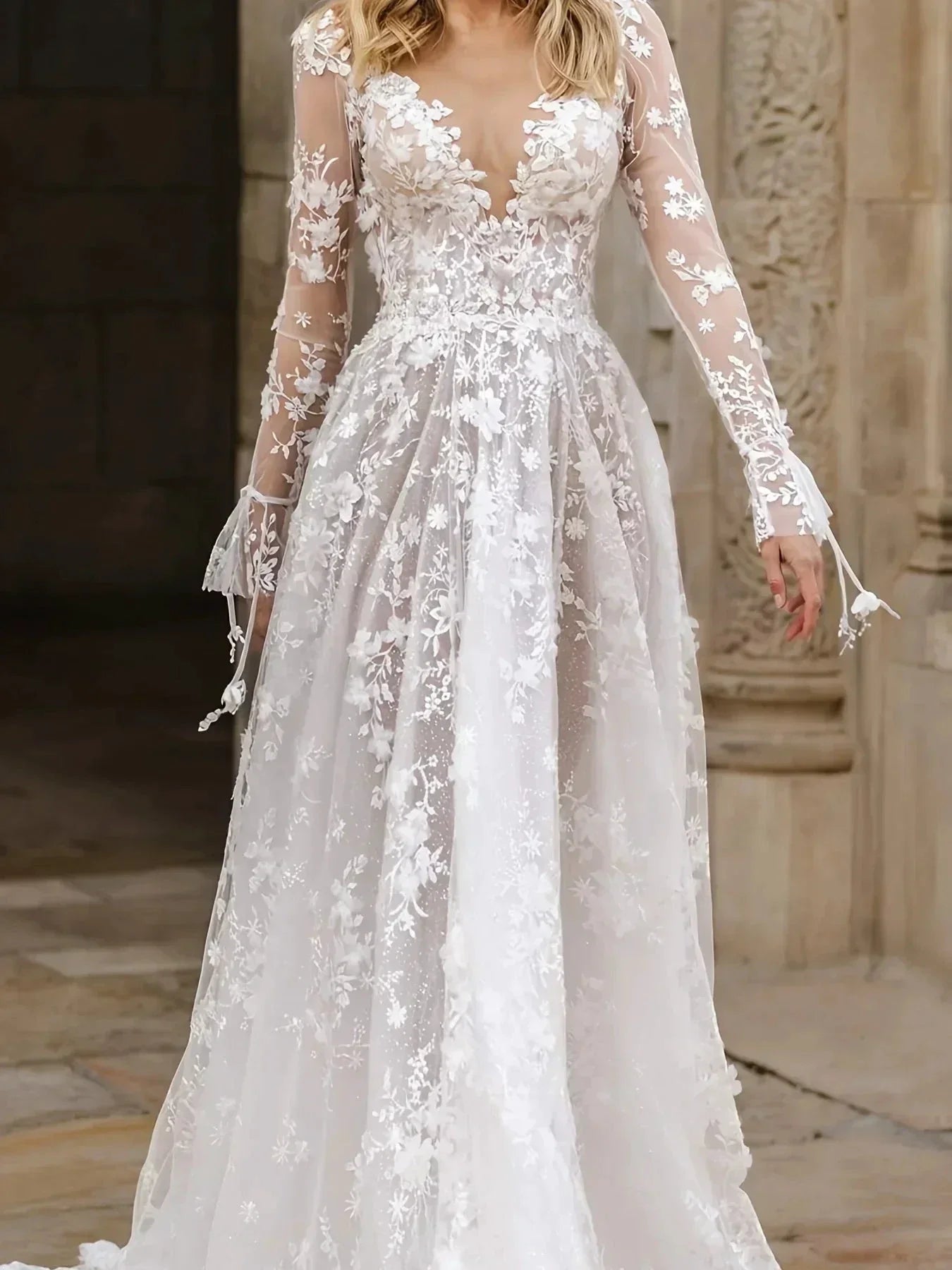 Sexy Bride Robe Lace White Backless Wedding Evening Dress Elegant Low Cut Deep V Neck Stretchy Satin Maxi Mermaid Celebrity Gown