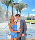 Strapless Blue Homecoming Dress Sexy Blue Party Dress Y2269