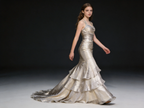 Elegant Layered A Line Evening Dress Long Prom Dress Y7776