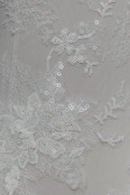 Amazing V-neck Appliques Mermaid Elegant Wedding Dresses
