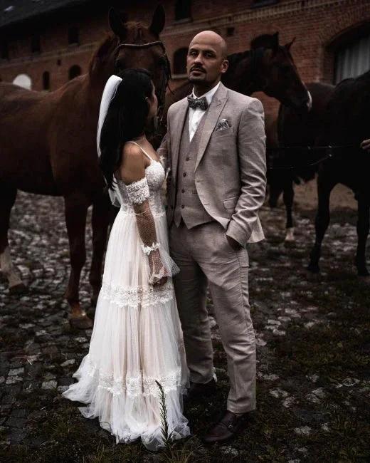 Designer Wedding Dresses With Lace | Sheath dresses wedding dresses