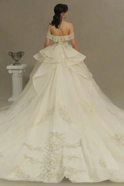 Elegant wedding dresses princess | Wedding dresses with lace