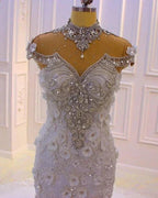 Extravagant wedding dresses mermaid | Wedding dress with lace