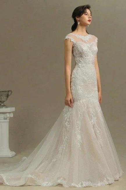 Luxury mermaid wedding dress | Wedding dresses lace