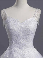 sweetheart beading appliques Wedding Dress New Arrival tulle pleated Bridal Wears